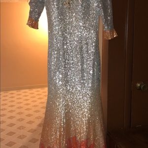 Tony bowl sequin dress